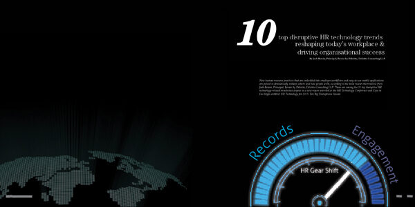 10 top disruptive HR technology trends | HR Technology - HR Magazine | HR Online