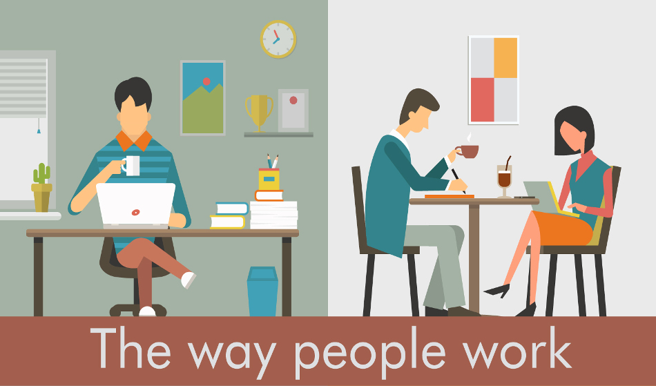 The way people work